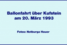 Ballonfahrt über Kufstein 1993 (Bilder des Monats-Mai 2021)