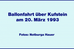 Ballonfahrt über Kufstein 1993 (Bilder des Monats-Mai 2021)