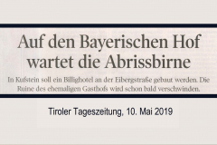 BAYERISCHER HOF – KLEMM (Bilder des Monats-März 2019)