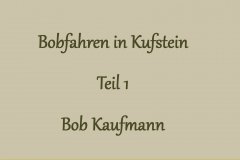 Bobfahren in Kufstein - Teil 1 (Bilder des Monats - November 2023)