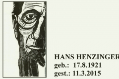 HANS HENZINGER (Bilder des Monats-April 2015)