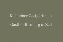 Kufsteiner Gastgärten I (Bilder des Monats - September 2022)