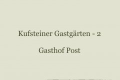 Kufsteiner Gastgärten II (Bilder des Monats - Oktober 2022)