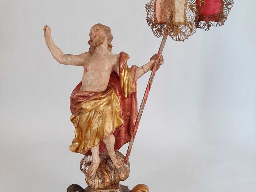 APRIL 2020: STATUETTE JESU AUFERSTEHUNG