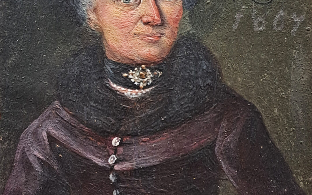 AUGUST 2023: Sebastian Anton Defregger (1784 – 1835): Porträtminiatur von Maria Anna Waginger geb. Mayer