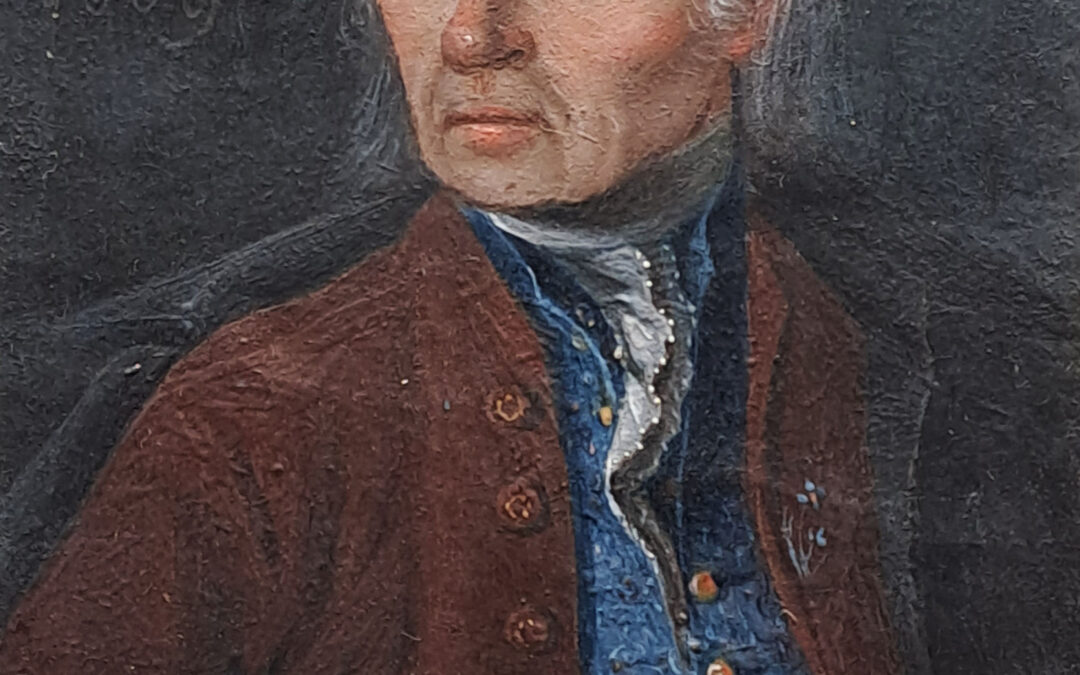 JULI 2023: Sebastian Anton Defregger (1784 – 1835): Porträtminiatur von Sebastian Hieronymus Waginger