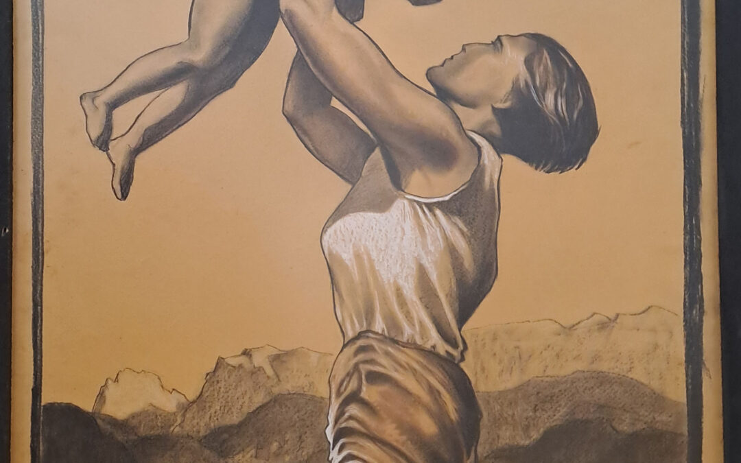 JUNI 2025: Oskar Mulley (1891 – 1949): Entwurf für ein Hechtsee-Werbeplakat